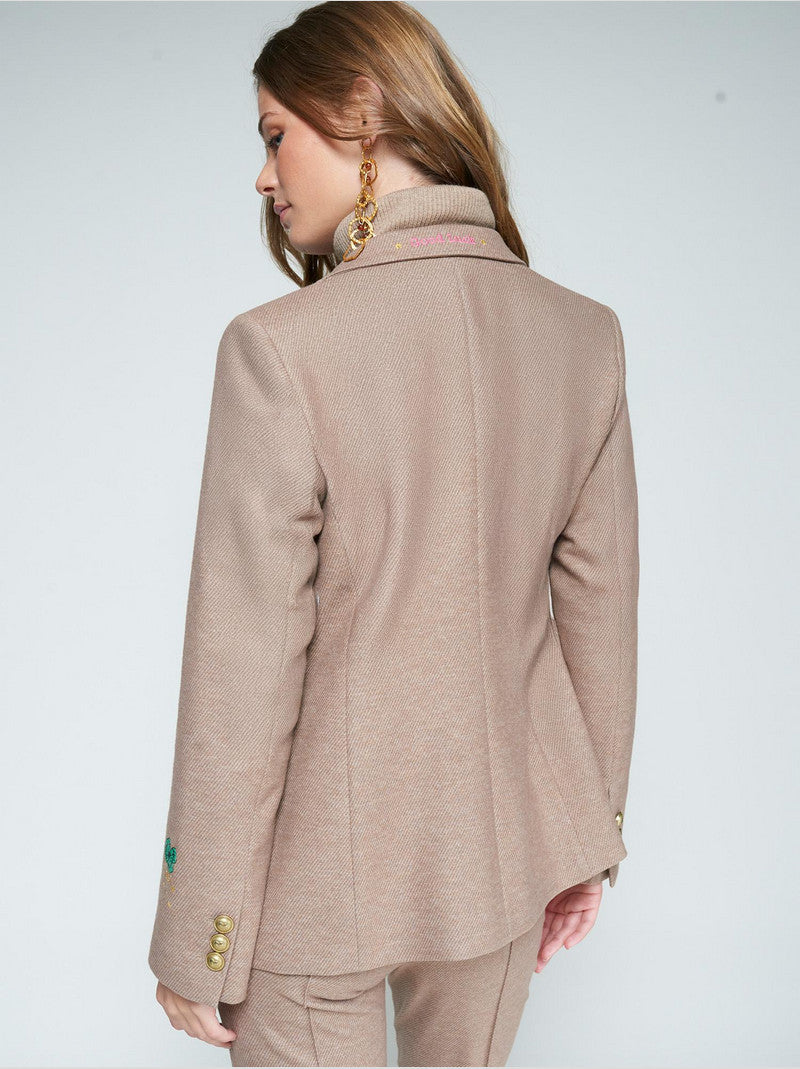 Blazer Hillary VILAGALLO Punto Beige