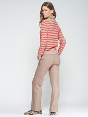Pantalón Carla VILAGALLO Punto Beige