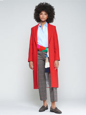 Abrigo Katherin VILAGALLO Lana Rojo