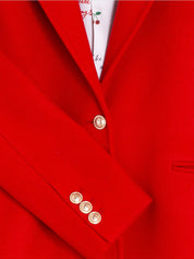 Abrigo Katherin VILAGALLO Lana Rojo