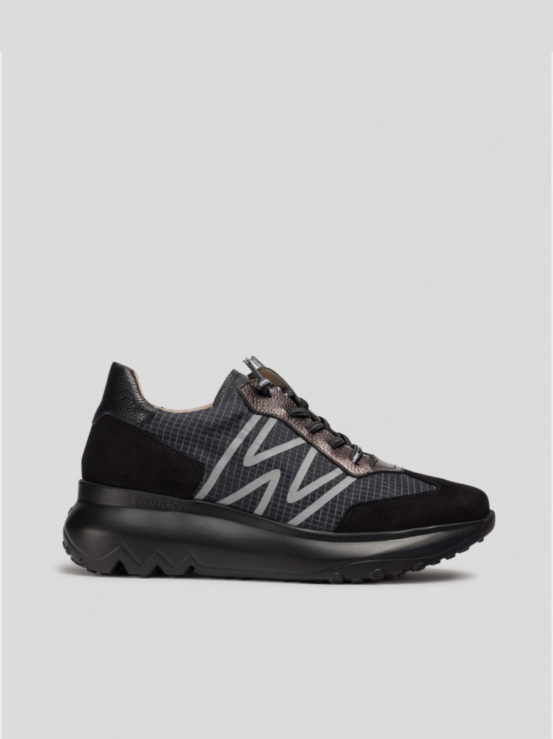 Deportiva WONDERS Ultrafly 01 NEGRO