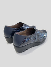 Zapato Cuña WONDERS Fly 40 MARINO