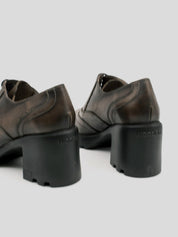 Zapato Cordones WONDERS Unfly Piel TAUPE