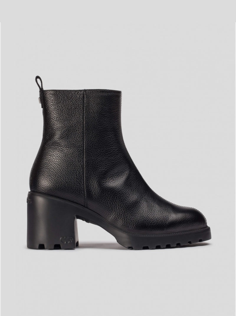 Botines WONDERS Ilma 05 Piel NEGRO