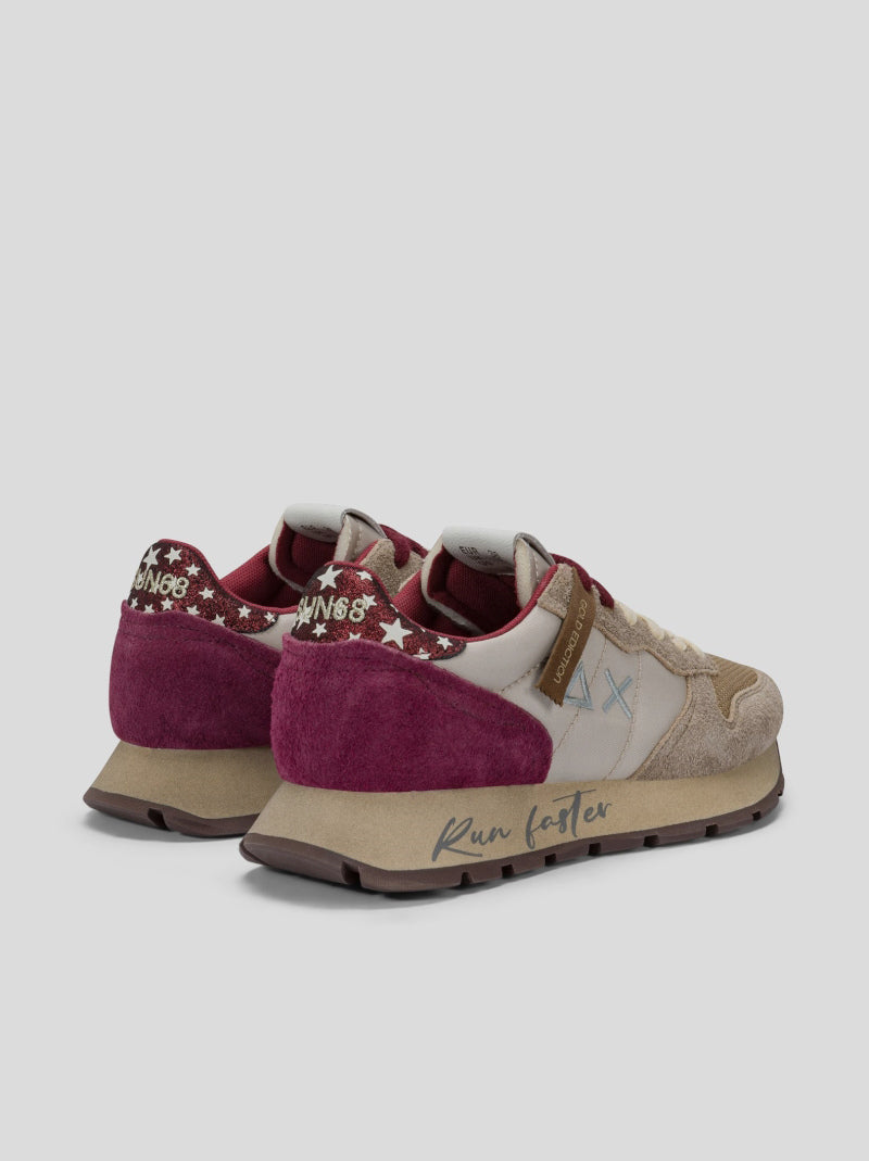 Deportiva Mujer SUN68 Ally Vintage BEIGE