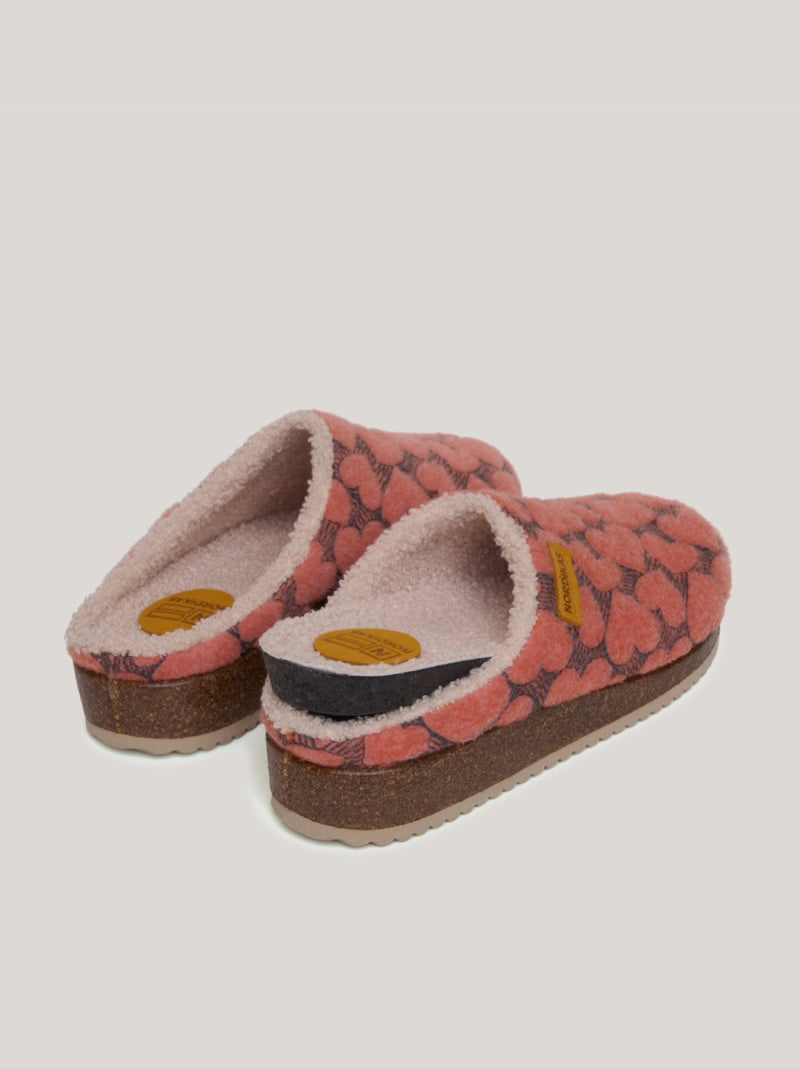 Zapatilla Abierta NORDIKAS Cupido Coral