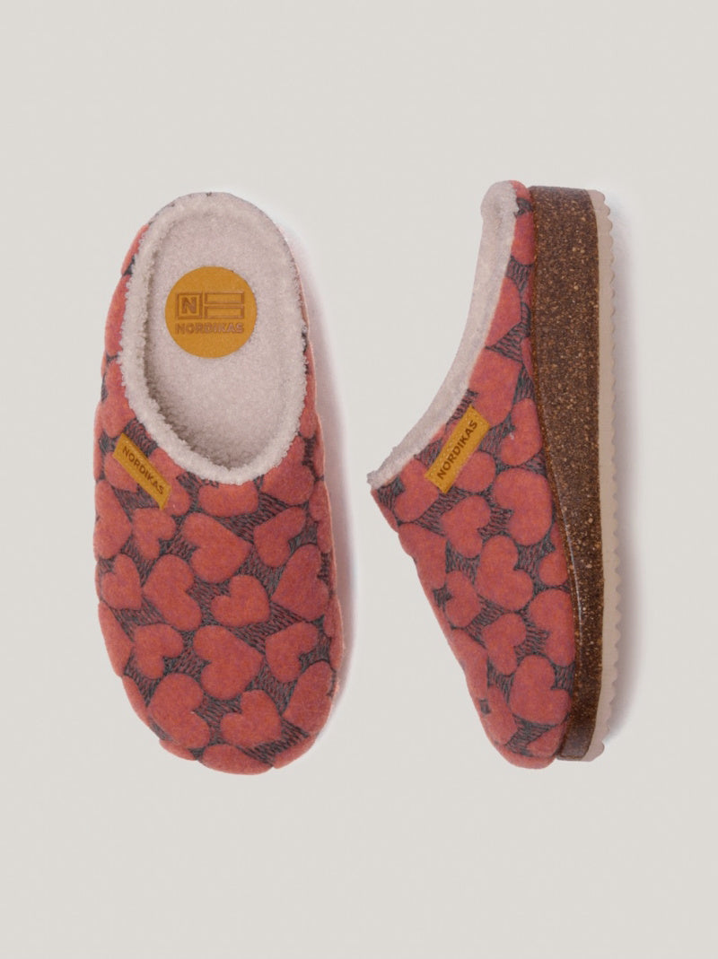 Zapatilla Abierta NORDIKAS Cupido Coral