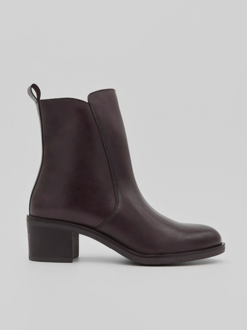 Botín Mujer ROSA AMADA Pala BURDEOS