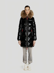 Plumífero Largo DICHI Morena NEGRO