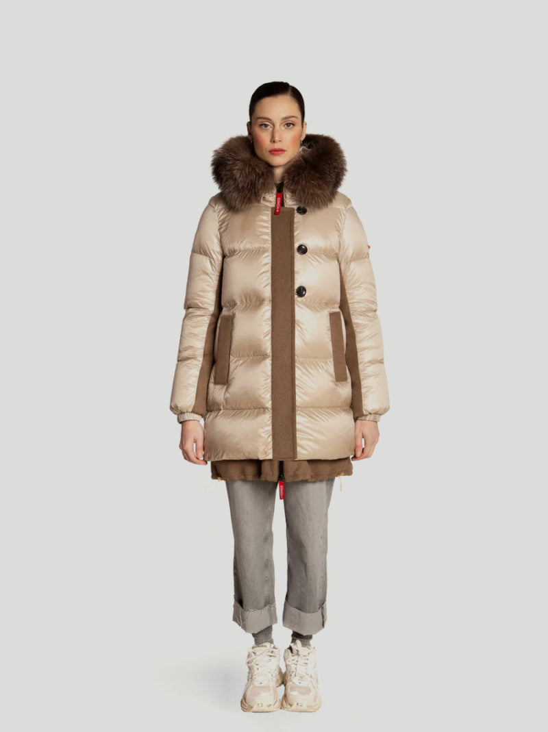 Plumas Combi Lana DICHI Sakari BEIGE