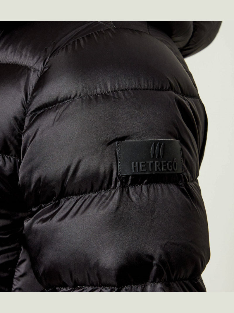 Plumífero Largo HETREGÓ Misha BLACK