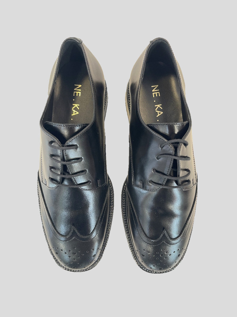 Blucher Oxford NE.KA.NE Piel NEGRO