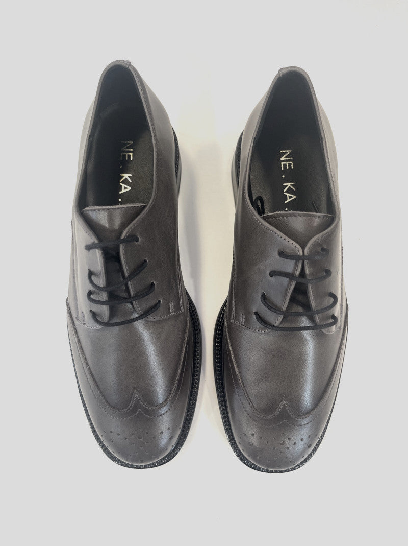 Blucher Oxford NE.KA.NE Piel GRIS