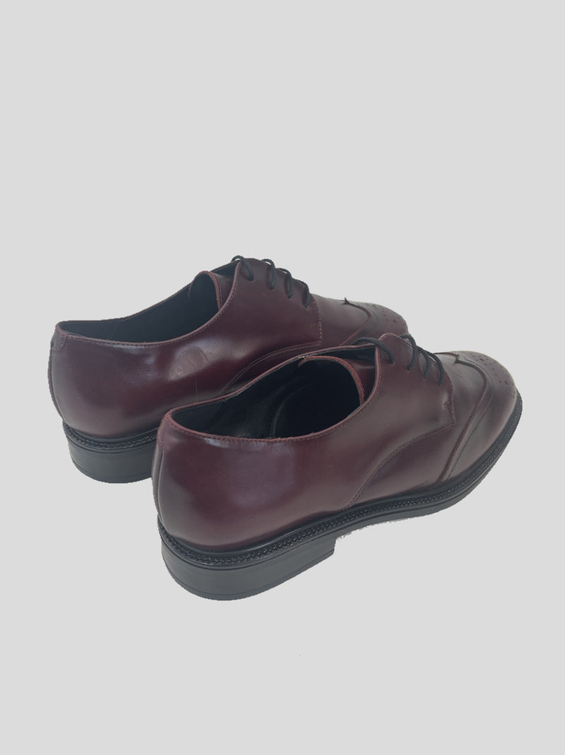 Blucher Oxford NE.KA.NE Piel BURDEOS