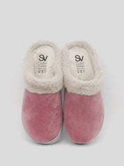 Zapatilla Abierta SUAPEL Pelo SALMÓN