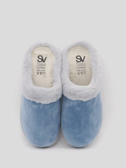 Zapatilla Abierta SUAPEL Pelo JEANS