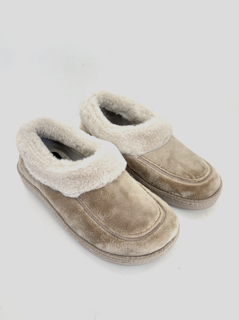 Zapatilla Cerrada SUAPEL Pelo TOSTADO