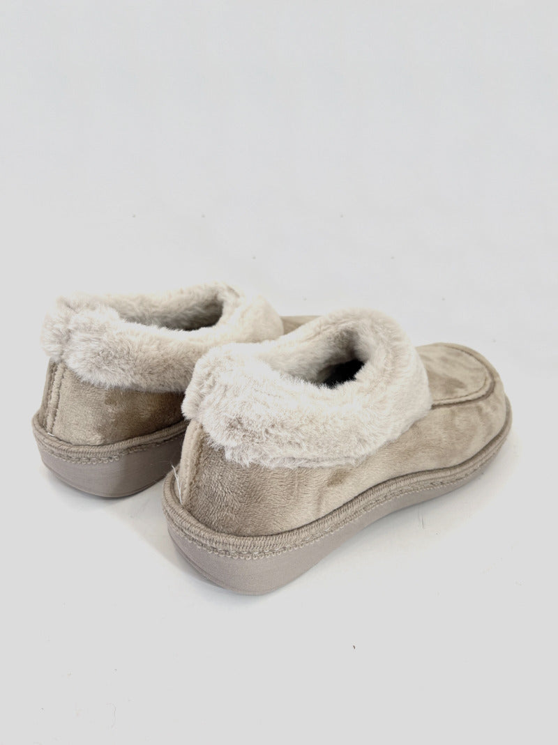 Zapatilla Cerrada SUAPEL Pelo TOSTADO