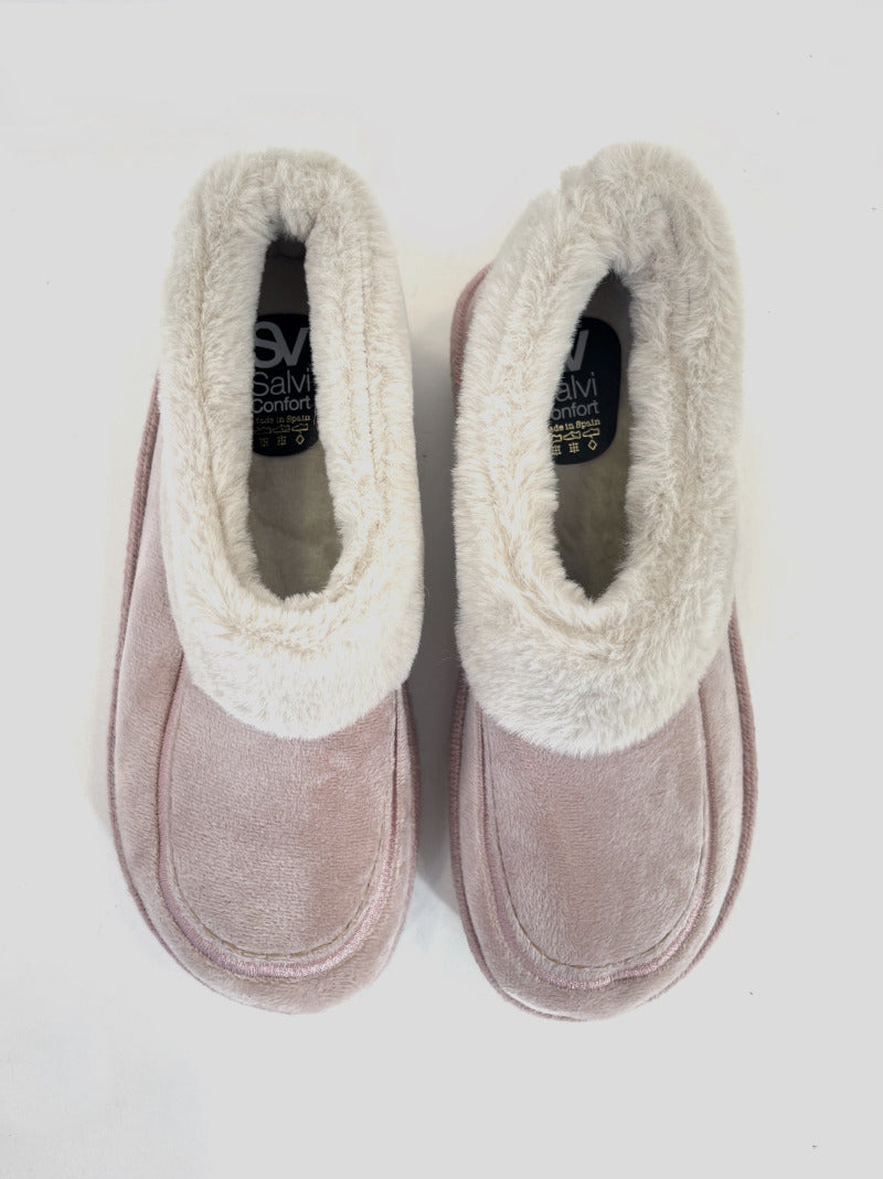 Zapatilla Cerrada SUAPEL Pelo NUDE