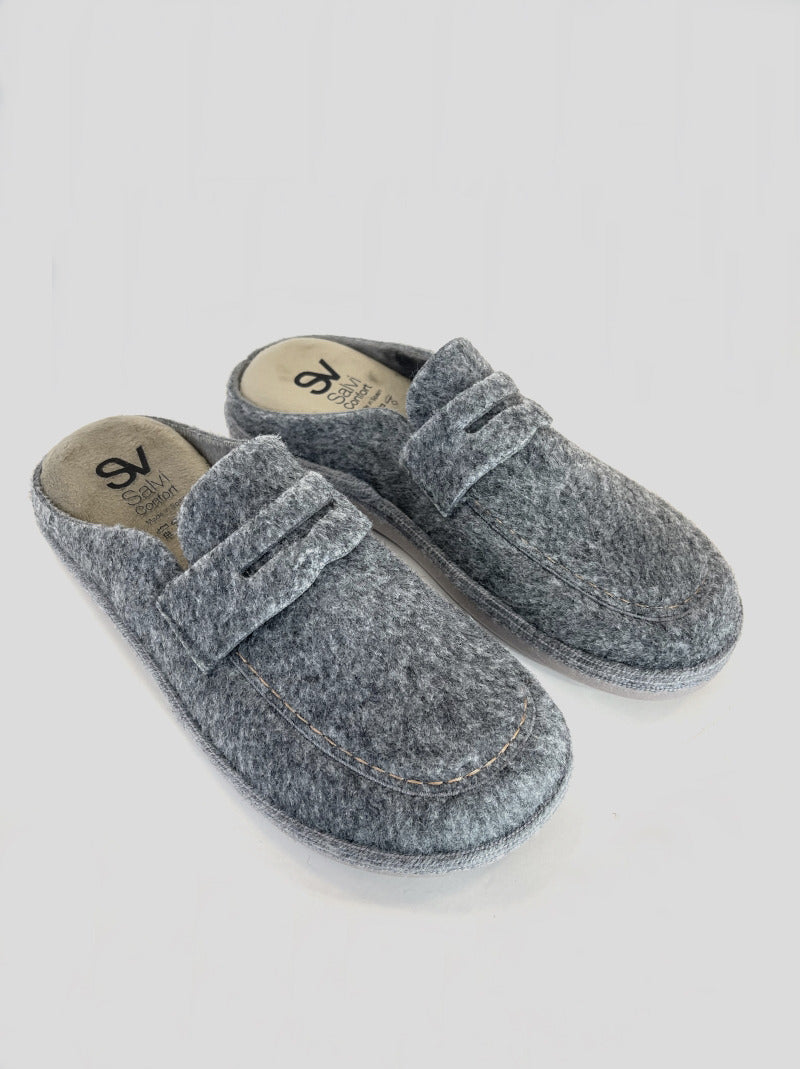 Zapatilla Hombre ELFO Mocasín GRIS