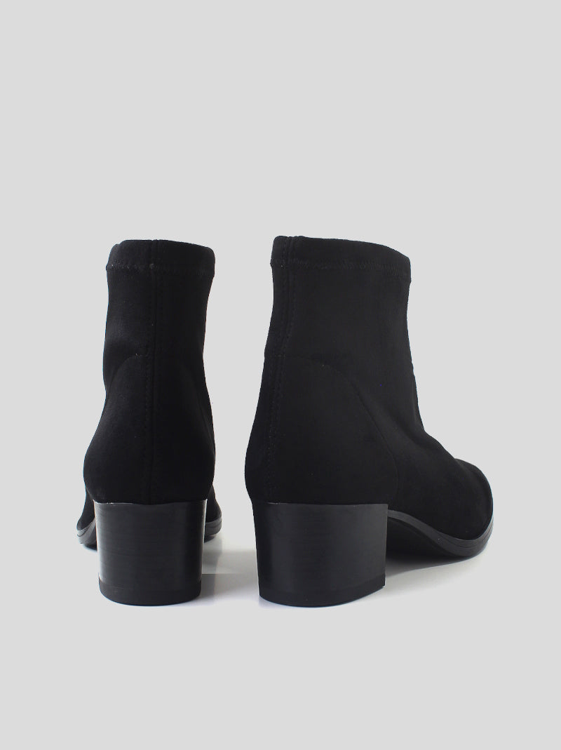 Botín MISS ELASTIC Corso Ante NEGRO