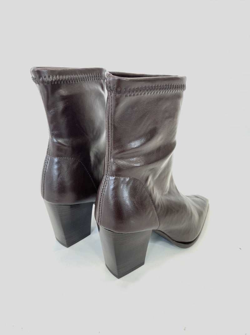 Botín Puntera MISS ELASTIC Emy MARRÓN