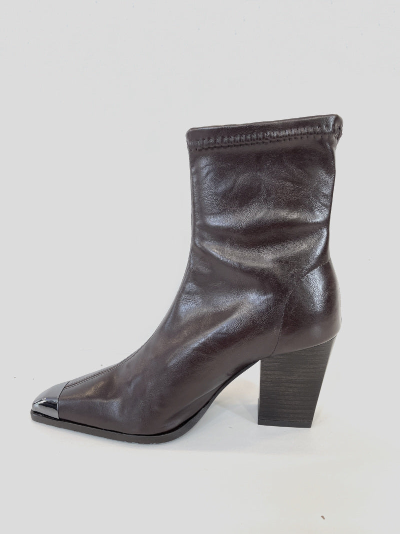 Botín Puntera MISS ELASTIC Emy MARRÓN