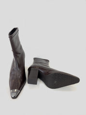 Botín Puntera MISS ELASTIC Emy MARRÓN