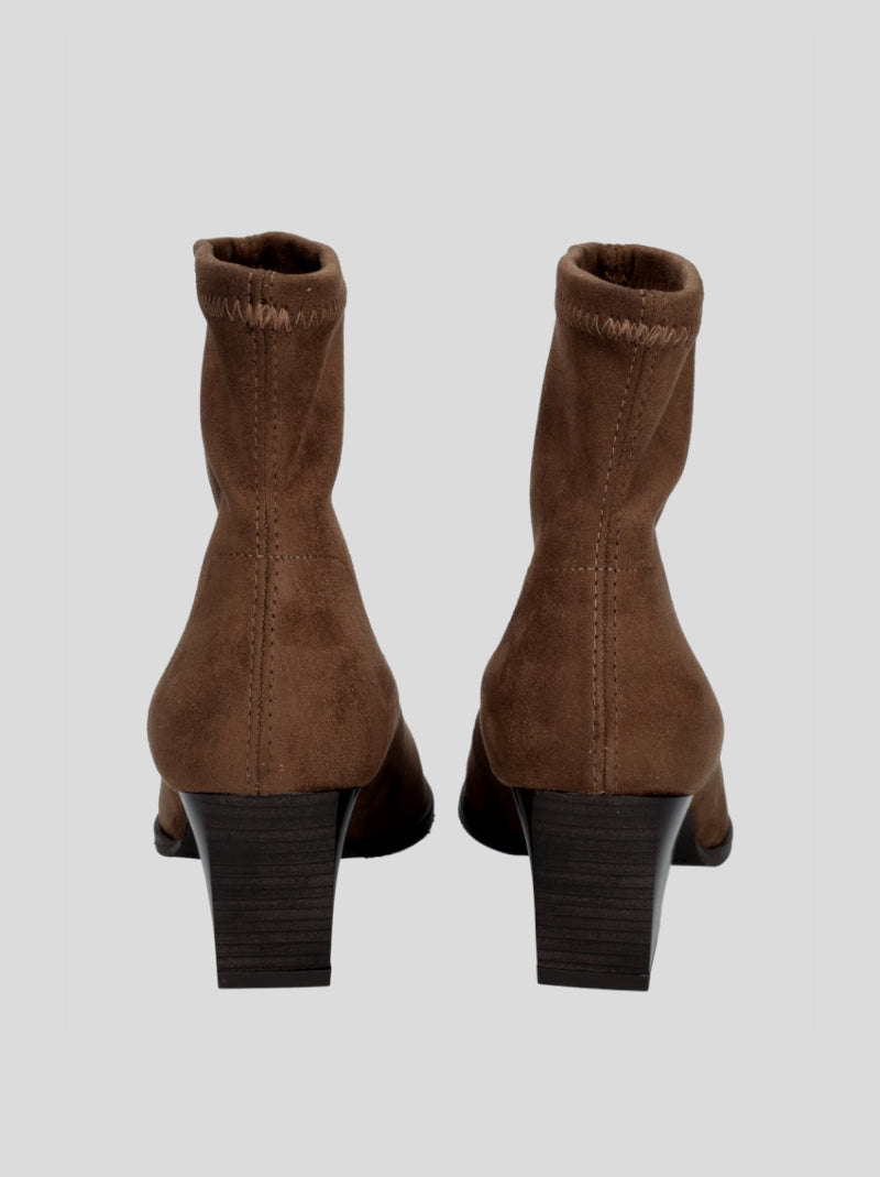 Botín MISS ELASTIC Texaco MARRÓN