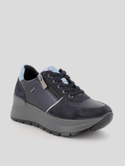 Deportiva Plataforma IGI&CO Piel AZUL