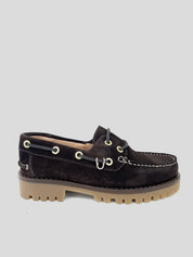 Naútico Mujer PIELSA Wintermoc CHOCOLATE