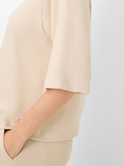 Top Sudadera BRAX Berta M BEIGE