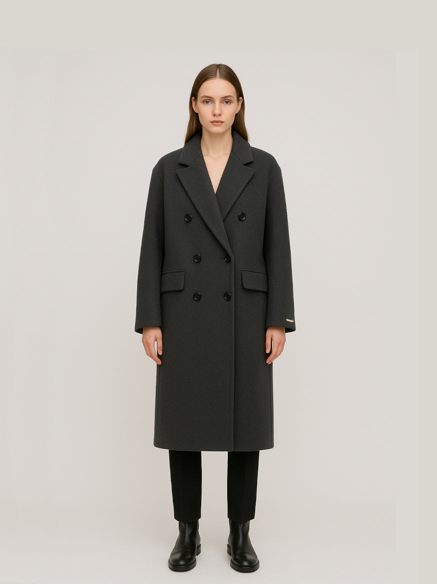 Abrigo Clásico GLOX Lana Cashmere