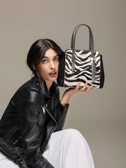 Bolso de mano CARMELA Combi CEBRA