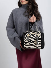 Bolso de mano CARMELA Combi CEBRA