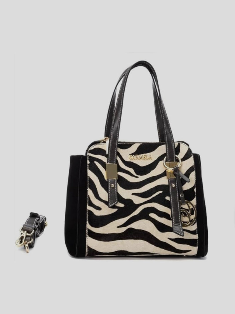 Bolso de mano CARMELA Combi CEBRA