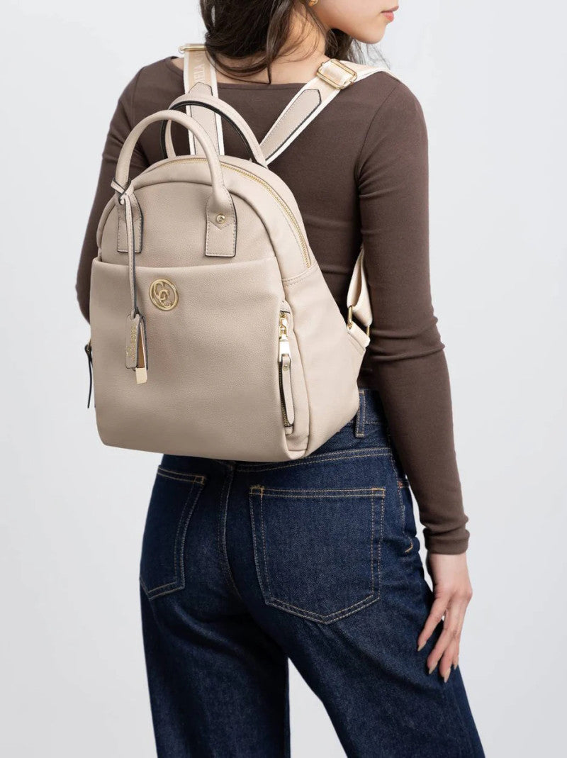 Mochila CARMELA Piel Sintética BEIGE