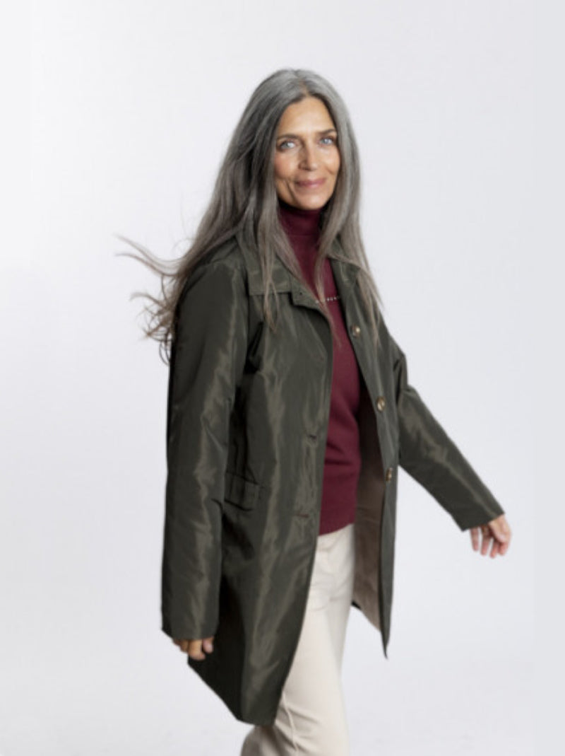 Gabardina BMB & Co Trench Acolchada KAKI