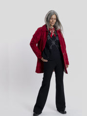 Gabardina BMB & Co Acolchada GRANATE