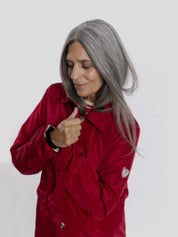 Gabardina BMB & Co Acolchada GRANATE