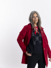 Gabardina BMB & Co Acolchada GRANATE