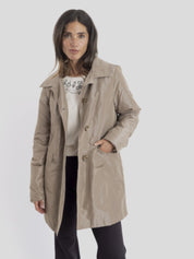 Gabardina BMB & Co Trench Acolchada TOPO