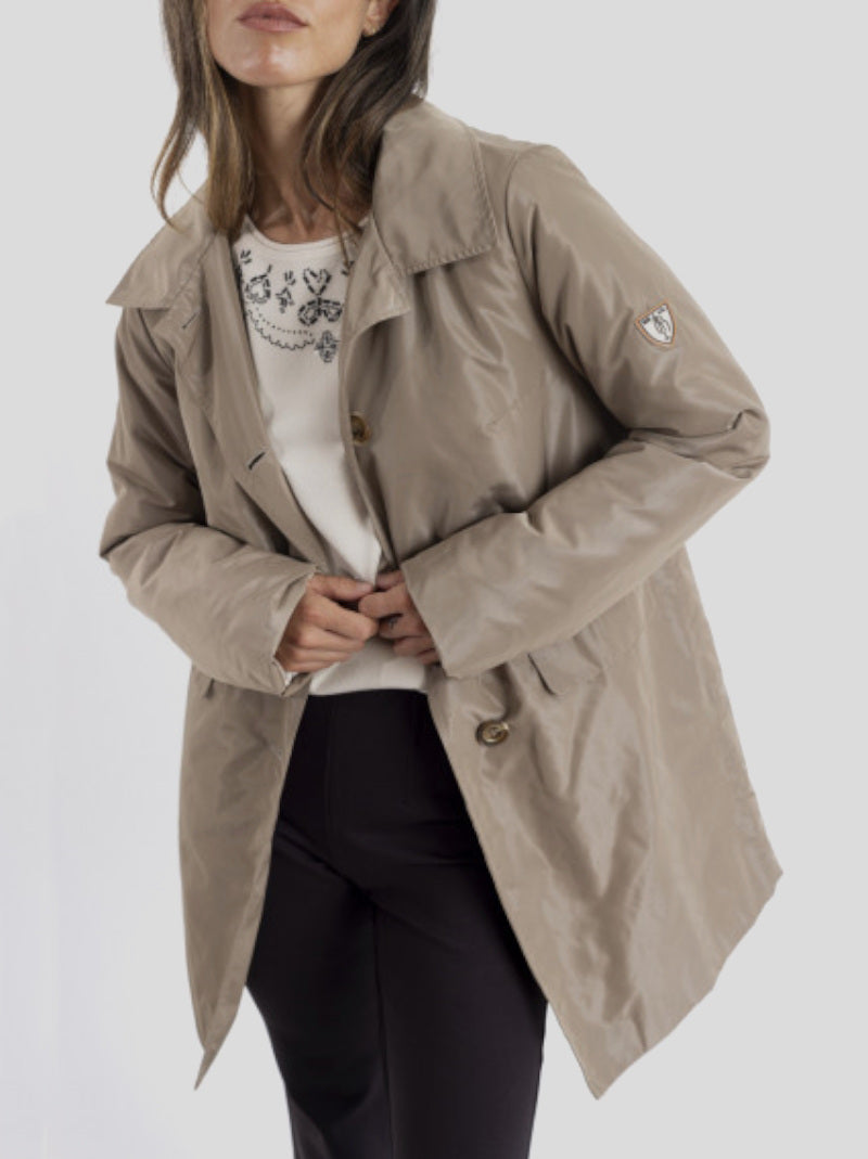 Gabardina BMB & Co Trench Acolchada TOPO