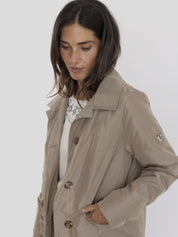 Gabardina BMB & Co Trench Acolchada TOPO