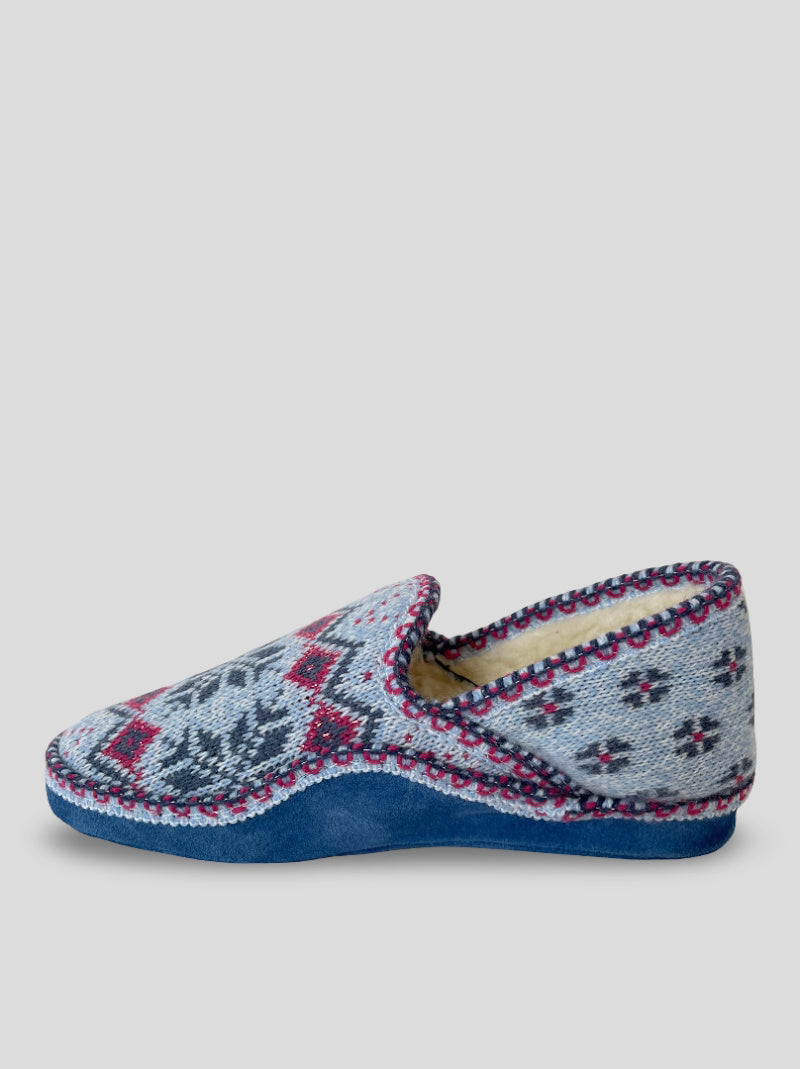 Zapatilla NORDIKAS Cerradas Heidi ZAFIRO