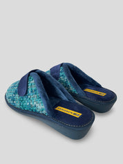 Zapatilla NORDIKAS Abierta Velcro AZUL