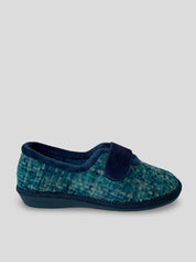 Zapatilla NORDIKAS Cerrada Velcro AZUL