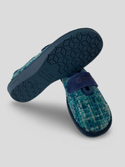 Zapatilla NORDIKAS Cerrada Velcro AZUL