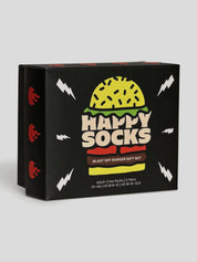 HAPPY SOCKS 2-PackBlast Off Burger 36/40