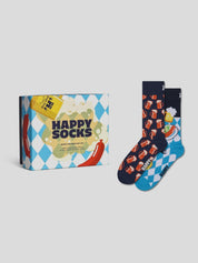HAPPY SOCKS 2-Pack Wurst And Beer 36/40